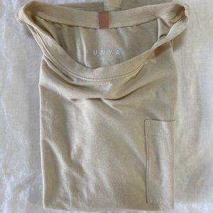 Lunya Restore Short Sleeve/Latte